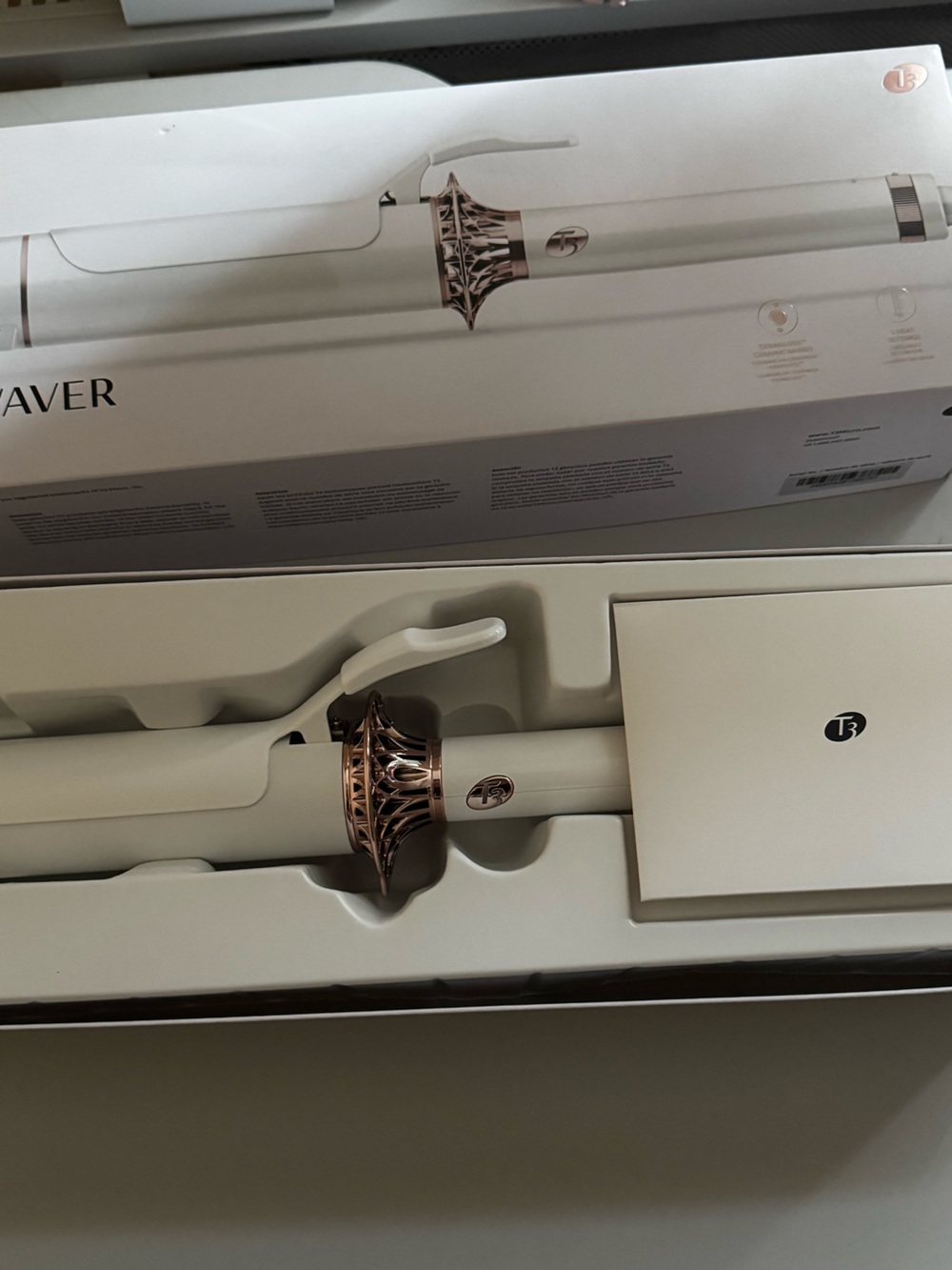 T3 bodywaver 1.75” curling iron